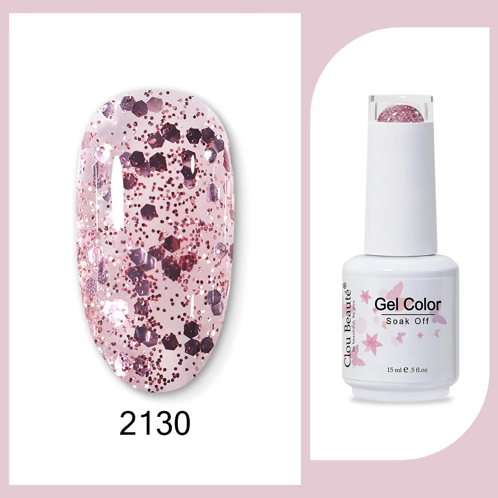 Clou Beaute Neon Gel Polish 15ml – Semi Permanent UV/LED
