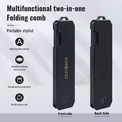 3-in-1 Pocket Folding Comb Set