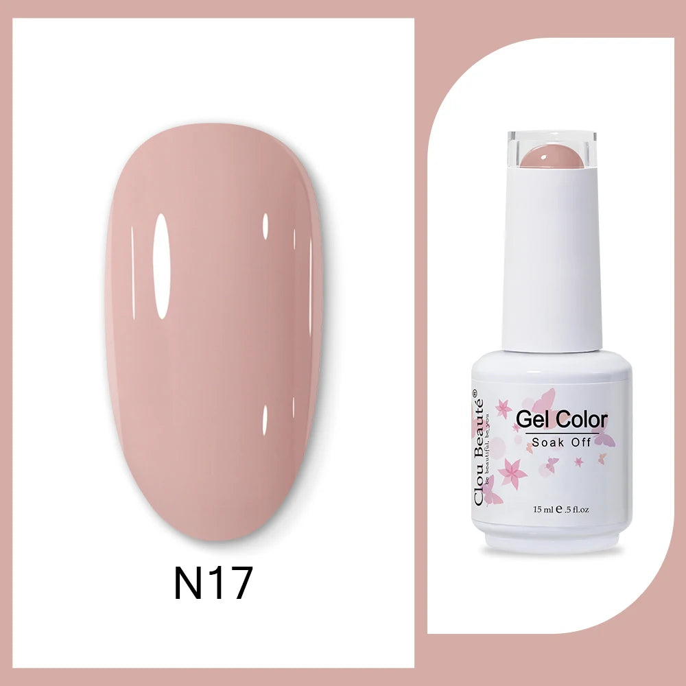 Clou Beaute Neon Gel Polish 15ml – Semi Permanent UV/LED