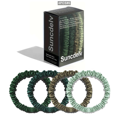 Mulberry Silk Scrunchies Set