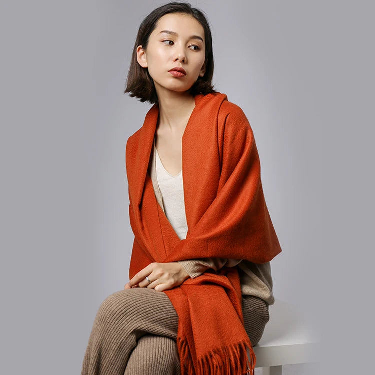 Large Cashmere Scarf 200x70cm – Premium Edition