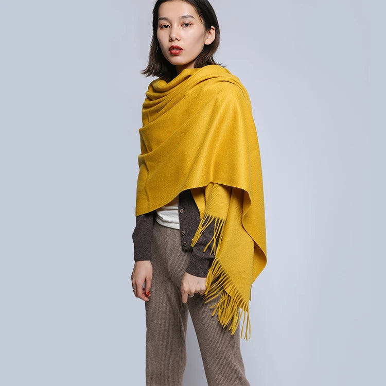 Large Cashmere Scarf 200x70cm – Premium Edition