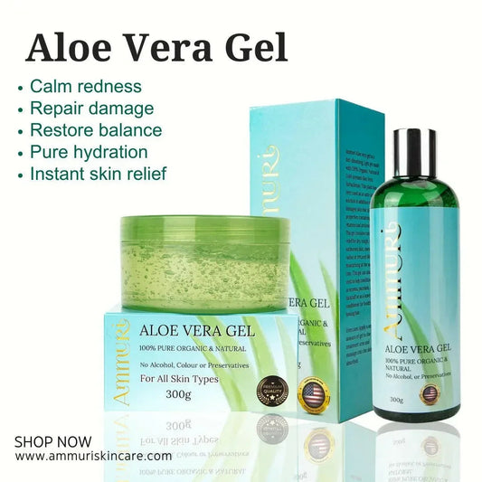 Ammuri Organic Aloe Vera Gel Set
