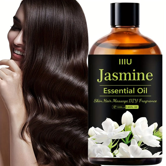 Jasmine Essential Oil 100ml – Moisturizing Aromatherapy Oil