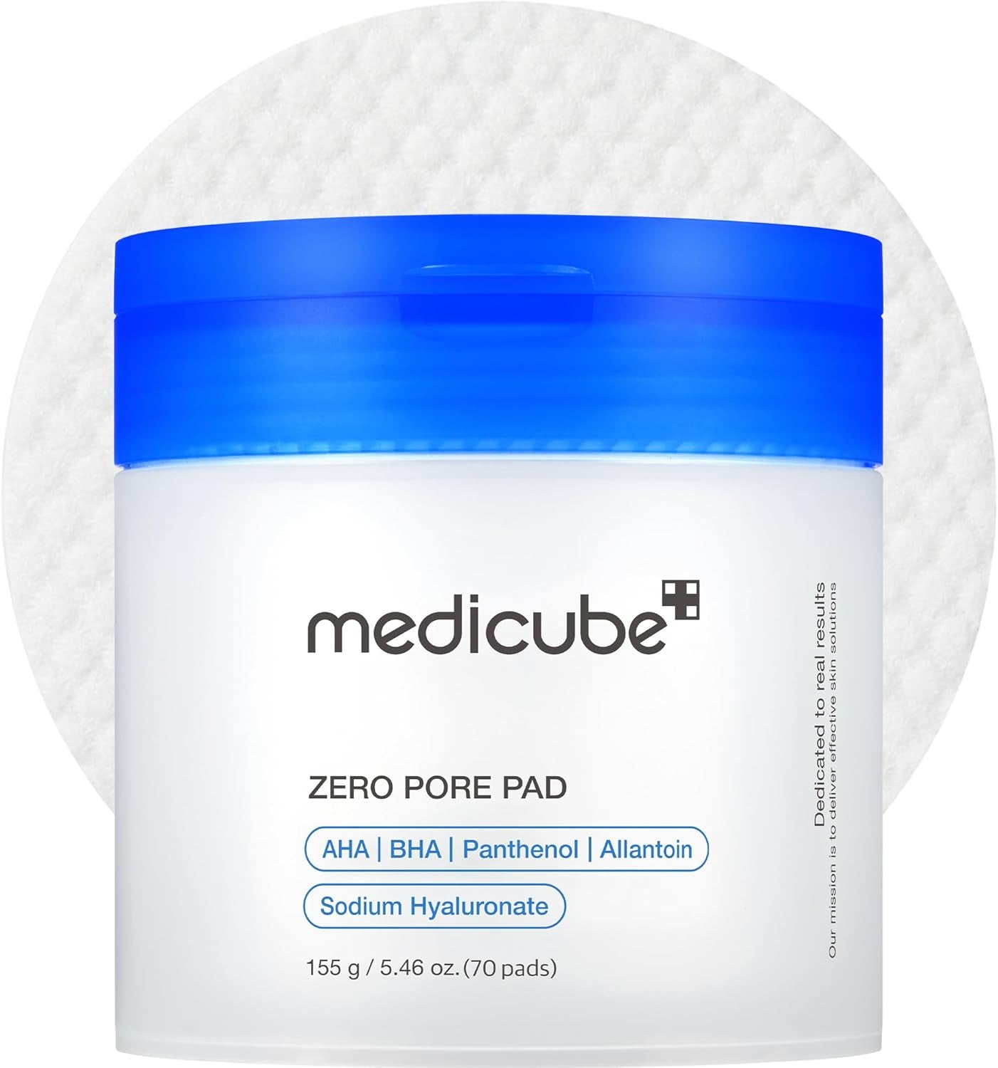Zero Pore Pads 2.0, Tonifiants Pour Le Visage À Double Texture Pour L'Exfoliation Et Le Soin Des Pores Avec 4,5% D'Acide Lactique Aha (70 Unidades)