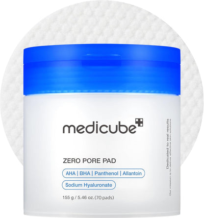 Zero Pore Pads 2.0, Tonifiants Pour Le Visage À Double Texture Pour L'Exfoliation Et Le Soin Des Pores Avec 4,5% D'Acide Lactique Aha (70 Unidades)