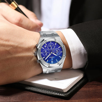 Elegant Moon Phase Ladies Watch