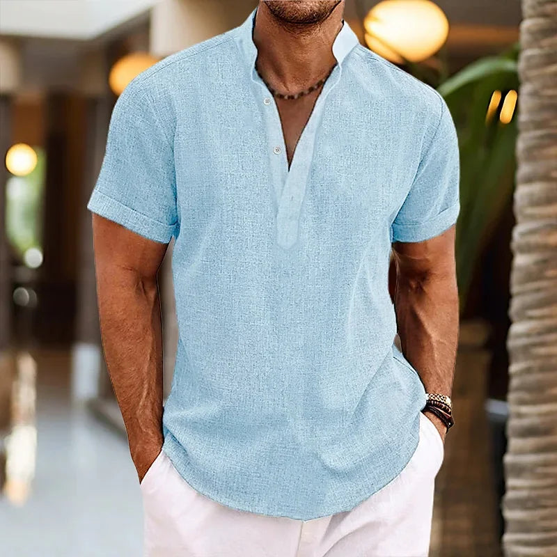 Breathable Men's Summer Shirt