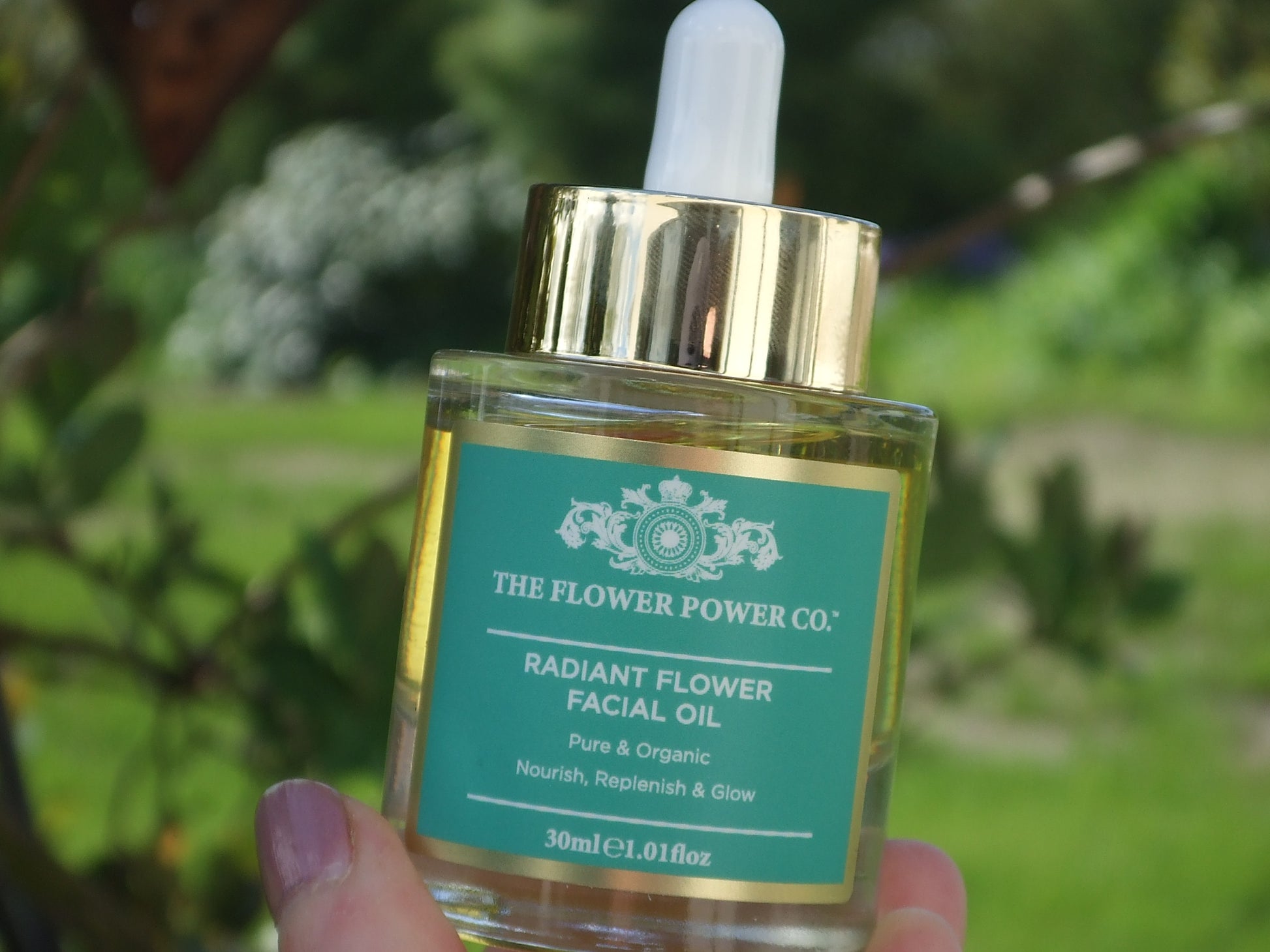 The Flower Power Company Radiant Flower Facial Oil-2