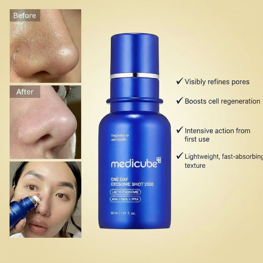 Medicube - One Day Exosome Shot Ampoule for Pores 2000